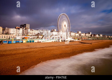 Il Lungomare, Brighton, Sussex, Regno Unito Foto Stock