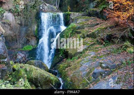 Cascate di triberg, Triberg im Schwarzwald, BADEN-WÜRTTEMBERG, Germania Foto Stock