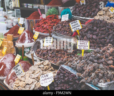 Famose le delizie turche sul mercato Foto Stock