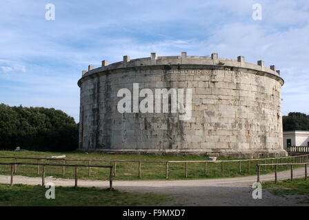 Il mausoleo di Lucius Munatius Plancus, Gaeta, Italia Foto Stock