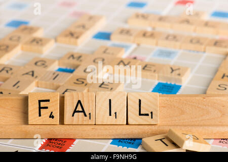 Scrabble - non Foto Stock