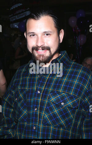 Scott Engrotti celebrity celebrazione di compleanno con: Christopher Baiza dove: Los Angeles, California, Stati Uniti quando: 16 Nov 2015 Foto Stock