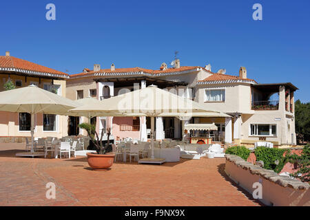 Il ristorante a Porto Cervo Foto Stock