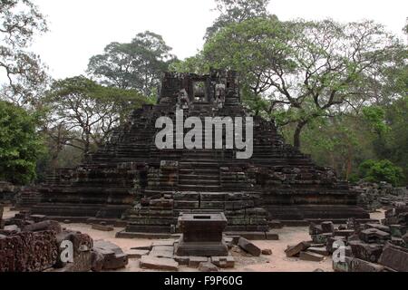 Preah Pithu Gruppo Angkor Thom Siem Reap Cambogia Foto Stock