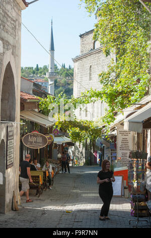 Türkei, westliche Schwarzmeerküste, Safranbolu, Gasse in der Altstadt Foto Stock