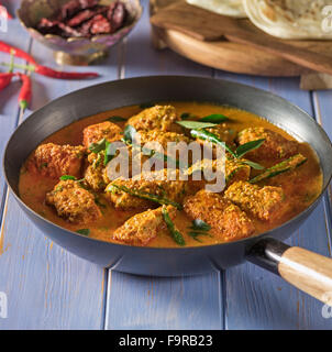 Il Malabar pesce al curry. India cibo Foto Stock