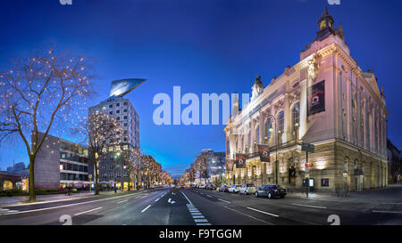 E Kant-Dreieck Teater des Westens in Kantstrasse, Carlottenburg District, Berlino, Germania Foto Stock