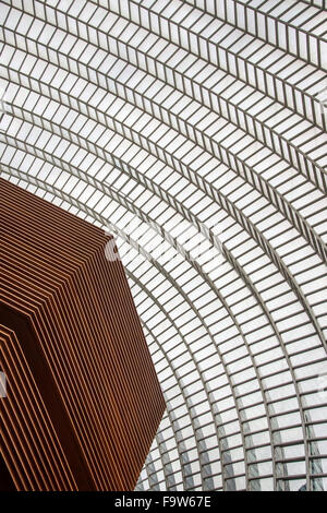 Vista interna del Kimmel Center per le Arti dello spettacolo; massimale Dettaglio, Philadelphia, Pennsylvania, STATI UNITI D'AMERICA Foto Stock