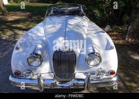 Ripristinato 1959 Jaguar XK150 roadster Foto Stock