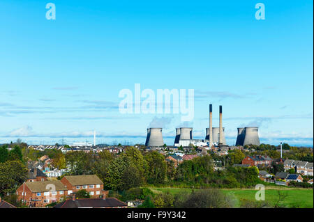 Pontefract Coal Fired power station. Foto Stock