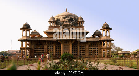 Tomba di GHAUS Mohammad, Gwalior, Madhya Pradesh, India Foto Stock