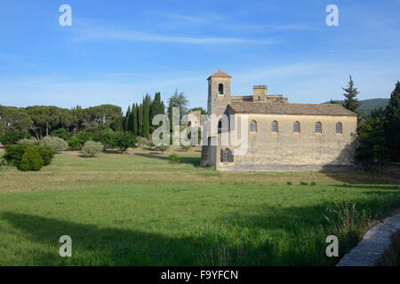 Chiesa protestante di Lourmarin Luberon Vaucluse Provence Francia Foto Stock