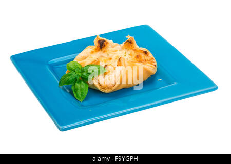 Sfoglia con smerlo isolato Foto Stock