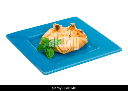 Sfoglia con smerlo isolato Foto Stock