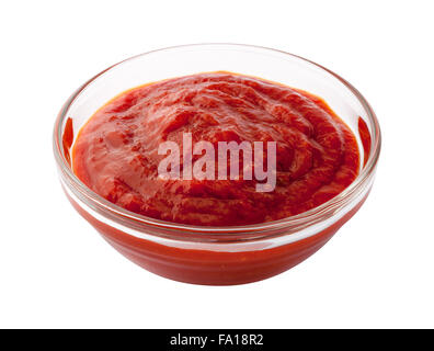 Salsa cocktail in una ciotola di vetro Foto Stock
