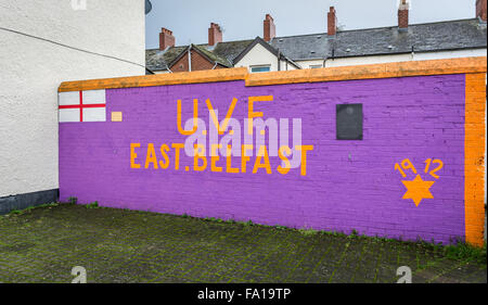 UVF East Belfast murale di Ravenhill area Foto Stock