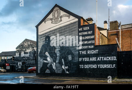 UVF grande murale lealisti in East Belfast Foto Stock