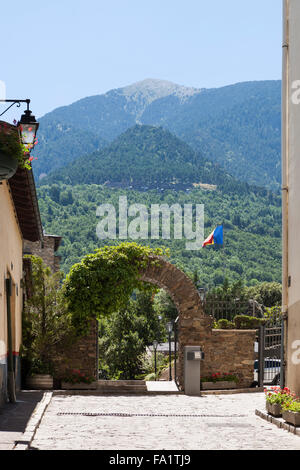 Cancello in Andorra la Vella Foto Stock