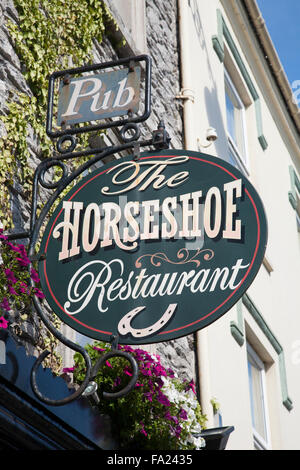 Il ferro di cavallo Ristorante e Pub, Kenmare, Irlanda Foto Stock