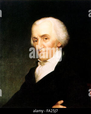 Elbridge Thomas Gerry, statista e diplomatico americano e quinto vicepresidente degli Stati Uniti (1813-1814), la pratica politica del gerrymandering porta il suo nome Foto Stock