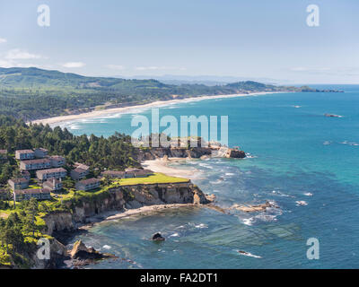 Inn at Lontra Crest, Otter Rock, Beverly Beach e Yaquina Capo, Oregon Foto Stock