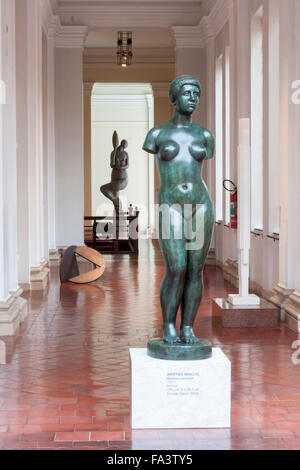 L'interno della Pinacoteca gallery in Sao Paulo Foto Stock