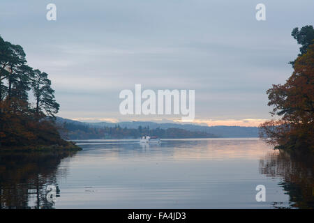 Lago di Windermere Ferry Cruiser - Ambleside, Lake District, England, Regno Unito Foto Stock