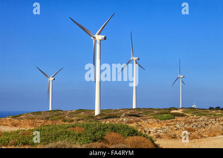 Vista sulla costa di Creta Foto Stock