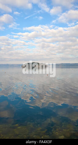 Bolesena lago nel primo pomeriggio Foto Stock