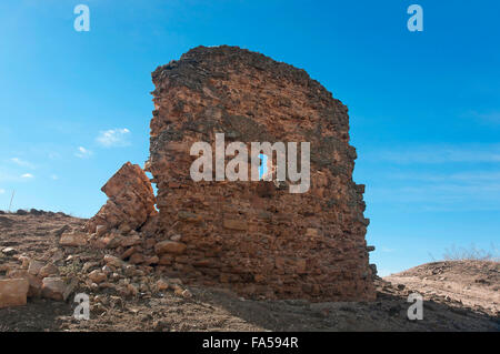 Romano città iberica di Castulo, Castello di Santa Eufemia, Linares, Provincia di Jaen, regione dell'Andalusia, Spagna, Europa Foto Stock