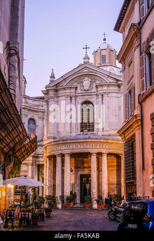 Roma Chiostro del Bramante, Vicolo della Pace, Roma Foto Stock