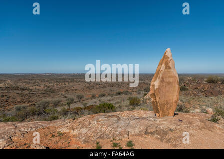 Sculture del Living Desert in broken hill nsw australia Foto Stock