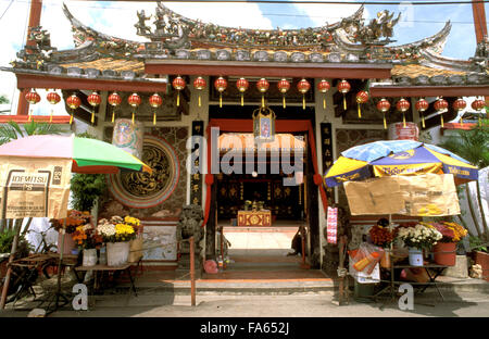 Il Tempio di Cheng Hoon Teng, Chinatown, Melaka, Malaysia. Foto Stock