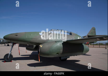 Marana Aeroporto regionali, le ali della libertà Tour, Air Show, Messerschmitt 262 Schwalbe (rondine), Arizona, Stati Uniti d'America Foto Stock