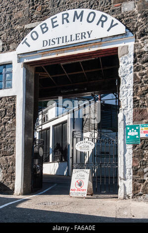 Tobermory Distillery Foto Stock