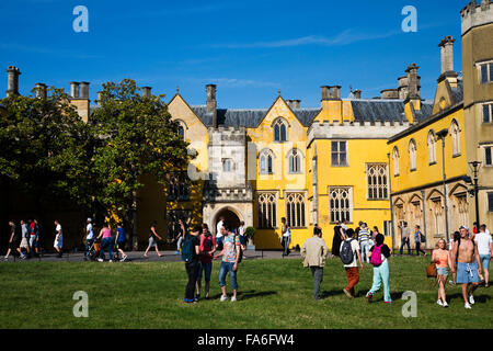 Ashton Court Mansion sul Ashton Court station wagon, Bristol, Regno Unito Foto Stock