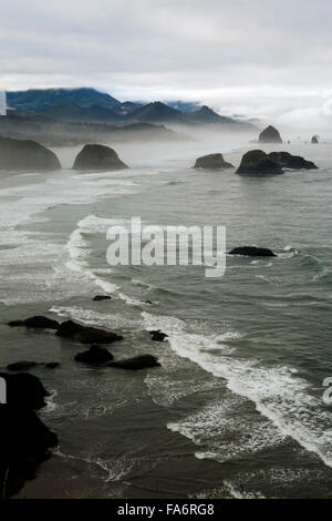 Mattina in Oregon Coast Foto Stock