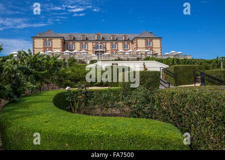 Chateau a Domaine Carneros, Duhig Road, la Valle di Napa NAPA County, California, Stati Uniti, America del Nord Foto Stock