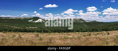 Vista panoramica delle montagne dal ucraina con alta risoluzione Foto Stock