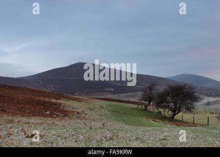 Lantysilio montagna su un inverni mattina Foto Stock