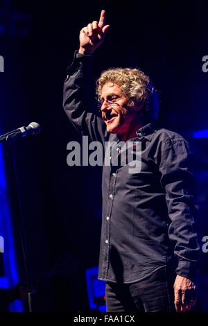 Milano Italia. Il 24 marzo 2012. Il cantante inglese cantautore e attore ROGER DALTREY suona dal vivo sul palco del teatro Smeraldo du Foto Stock