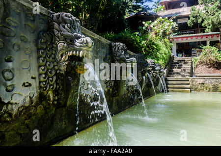 Banjar hot springs Foto Stock