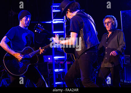 Milano Italia. Il 24 marzo 2012. Il cantante inglese cantautore e attore ROGER DALTREY suona dal vivo sul palco del teatro Smeraldo du Foto Stock