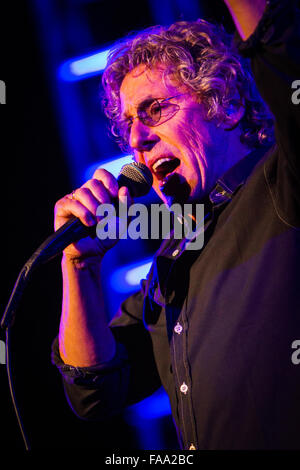 Milano Italia. Il 24 marzo 2012. Il cantante inglese cantautore e attore ROGER DALTREY suona dal vivo sul palco del teatro Smeraldo du Foto Stock