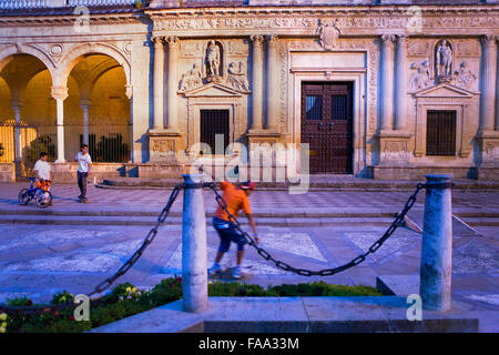 Antiguo Cabildo.old town hall in Plaza de la Asunción. Jerez de la Frontera. Cadice provincia. Spagna Foto Stock