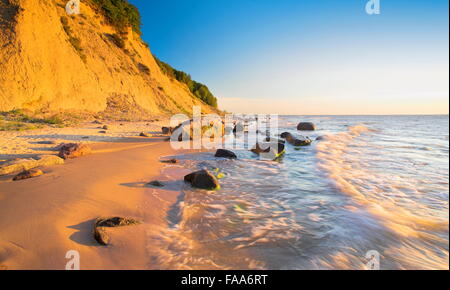 Il mar Baltico, Polonia Foto Stock