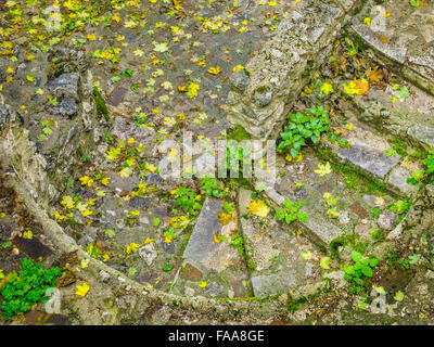 Street View di Santo Stefano di Sessanio in Abruzzo, Italia Foto Stock