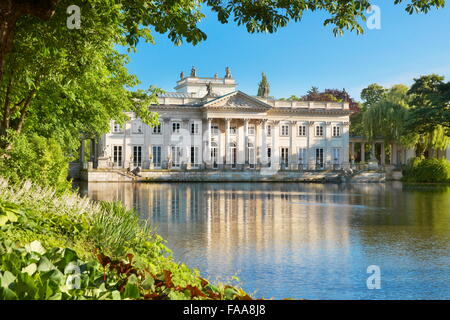 Lazienki Royal Palace di Varsavia, Polonia Foto Stock