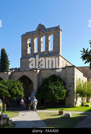 L' Abbazia di Bellapais, Kyrenia / Girne, la parte settentrionale di Cipro Foto Stock