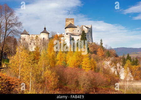 Il castello di Niedzica, Pieniny Mountains regione, Polonia Foto Stock